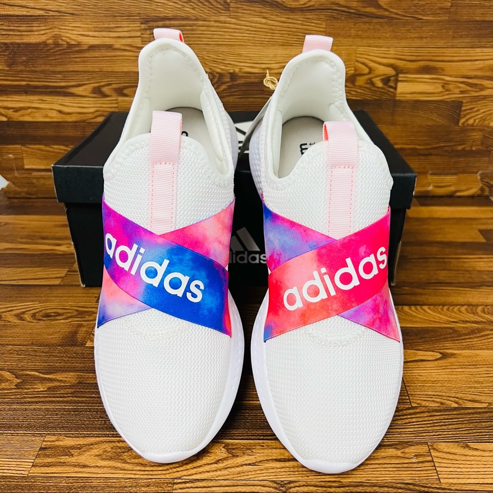 Adidas Puremotion Adapt Women Athletic Running Workout Sneaker White Shoe #466 - Picture 3 of 4